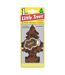 Little trees traditional air freshener leather brown Saxon Automotive