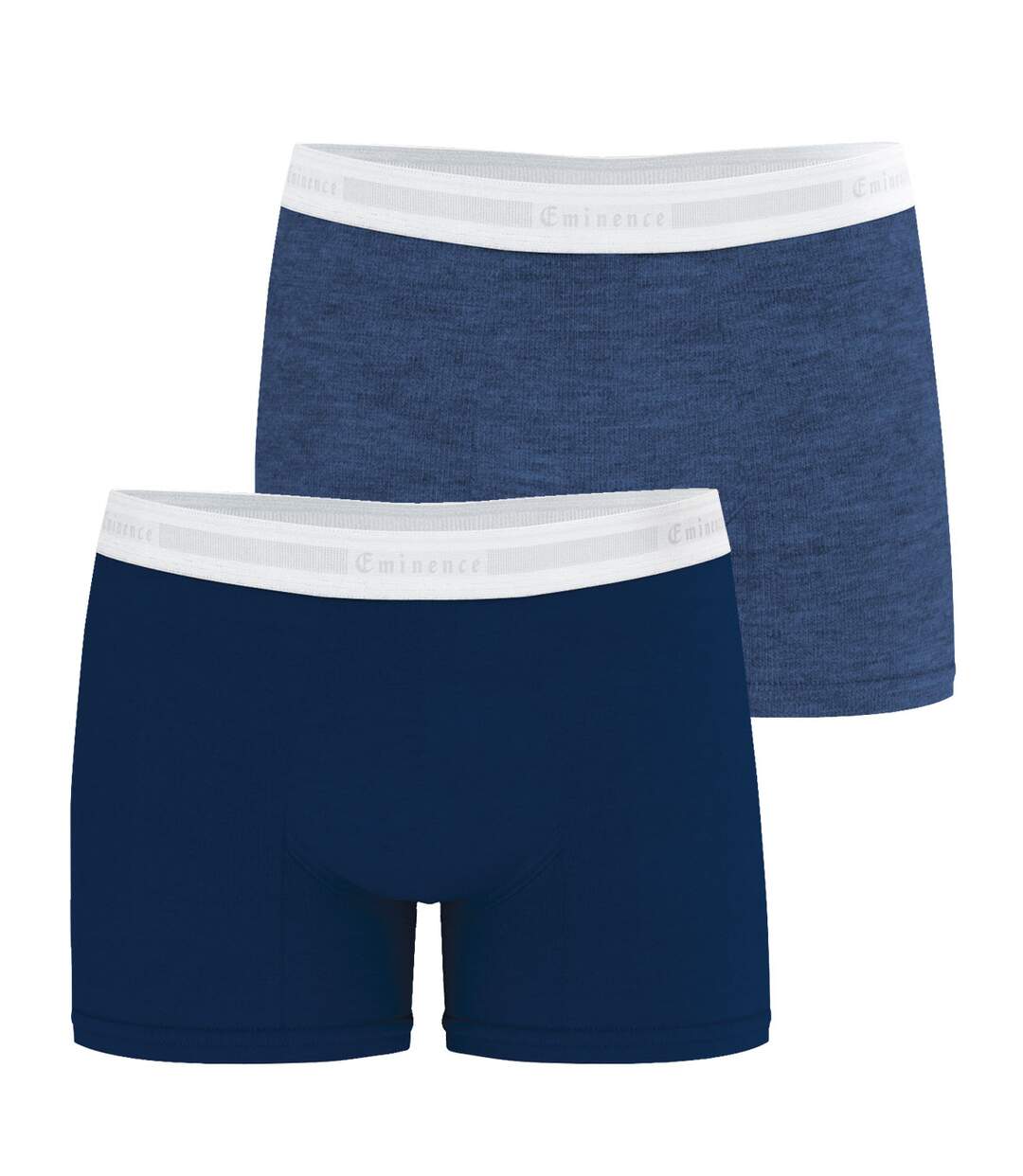 Lot de 2 boxers homme Tailor Coton bio Eminence-1