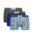 Lot de 3 boxers coton stretch imprimés Vibes-3