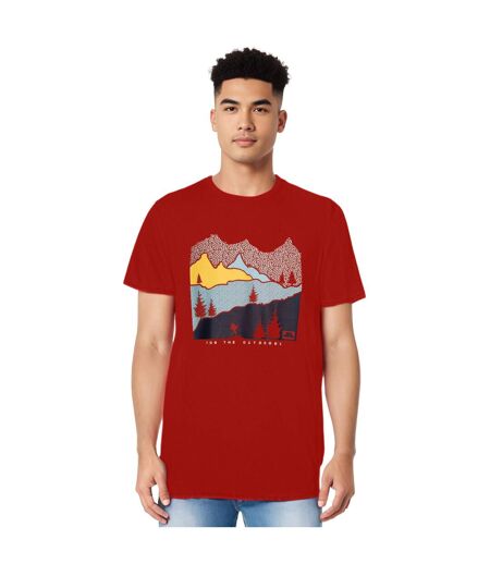 Mens Danub Tp75 Round Neck T-shirt Salsa Trespass