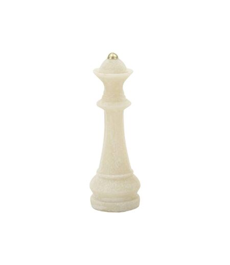 Lot de 8 Pièces d'Échec Quarzy 16cm Blanc