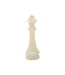 Lot de 8 Pièces d'Échec Quarzy 16cm Blanc-5
