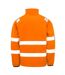 Unisex Adult Printable Safety Soft Shell Jacket Fluorescent Orange Result Recycled-3