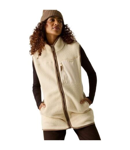 Veste Sans Manches Femme Beige Clair Marron Foncé Regatta