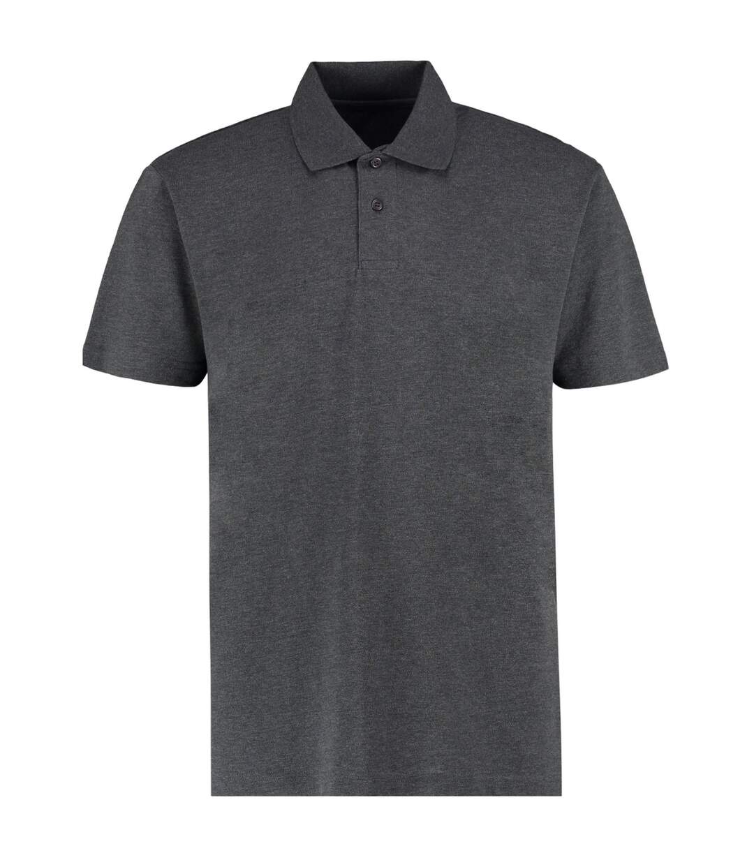 Polo Pour Hommes Gris Foncé Kustom Kit-1