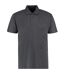 Polo Pour Hommes Gris Foncé Kustom Kit-1