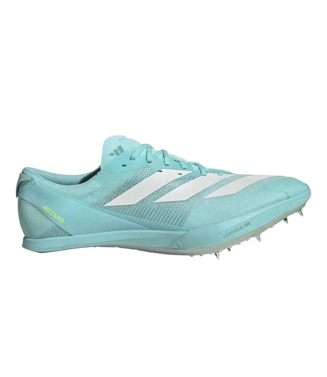 Mens Adizero Finesse Athletic Shoe Spikes Aqua Adidas-4