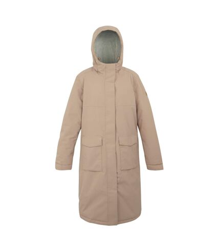 Veste imperméable yarli femme taupe / vanille claire Regatta