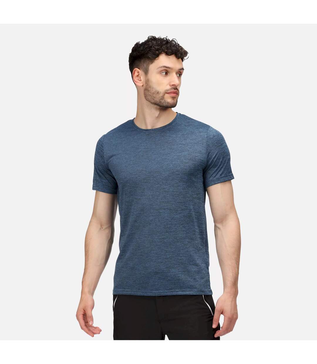 T-shirt fingal edition homme gris orage Regatta-1