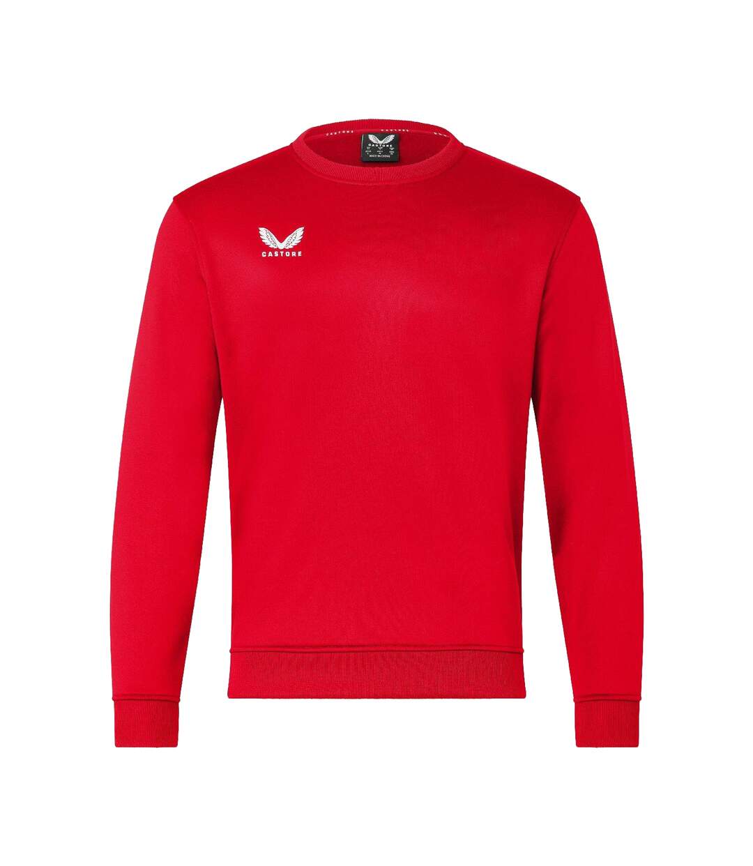 Mens Crew Neck Sweatshirt True Red Castore-1