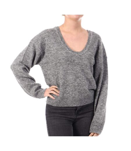 Pull gris femme vero moda mellie