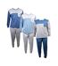 Pyjama Homme Long Eco 2310 BLEU-4