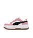 Baskets blanches/roses/noires femme puma rebound low-1