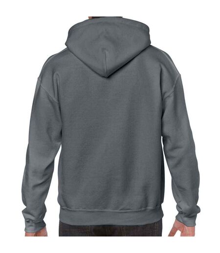 Unisex adult heavy blend hoodie charcoal Gildan