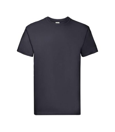 Mens Super Premium T-shirt Deep Navy Fruit Of The Loom