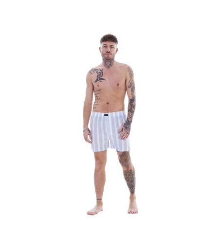 Pack Of 6  Mens Pastel Striped Woven Boxer Shorts  Multicoloured Keanu