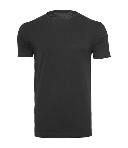 Build Your Brand Mens Light Round Neck Short Sleeve T-Shirt (Black) - UTRW5684
