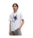 T-shirt Style Imprimé Chien Homme Blanc Hugo-1