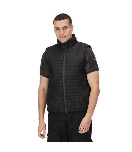 Mens Insulated Recycled Gilet Black Regatta Professional