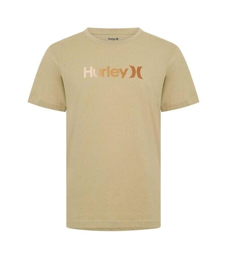 T-shirt Motif/style Gros Logo Homme Marron Hurley