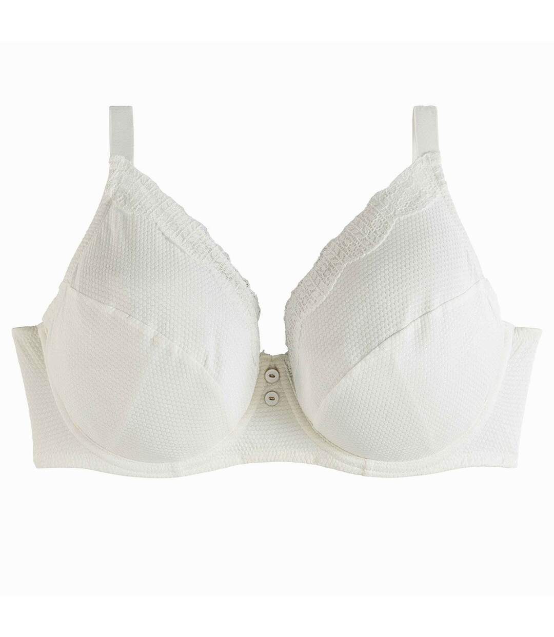 Soutien-gorge à armatures grand maintien ivoire Eglantine