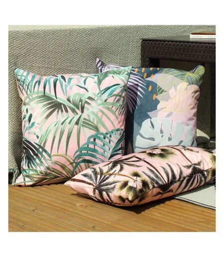 Jungle outdoor cushion cover one size blush/forest Furn