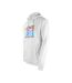 Womens/ladies Multi Logo Hoodie White Love Moschino-3