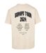 T-shirt Footballs Coming Home Europe Tour Homme Sable Mister Tee-3