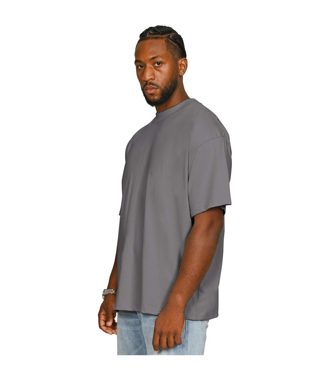 T-shirt Adulte Charbon Casual Classics-3