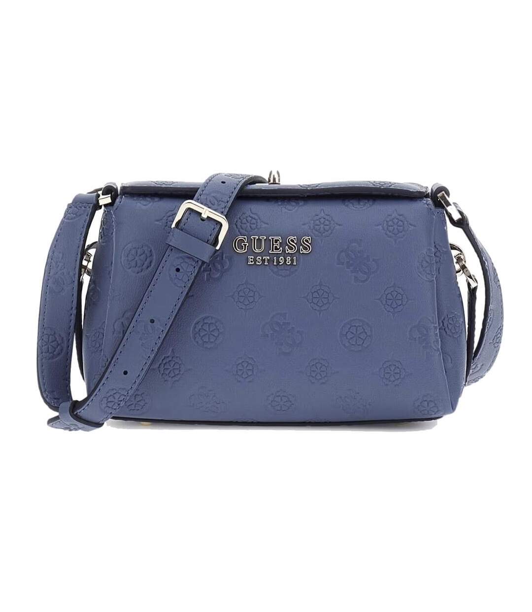 Sac à bandoulière bleu femme guess phoebe-1