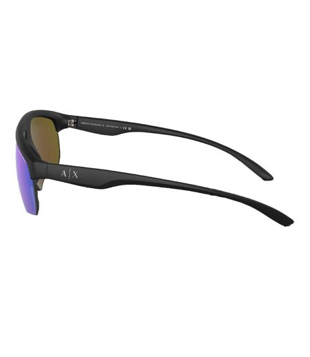 Lunettes De Soleil Taille Unique Bleu Noir Armani Exchange