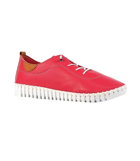 Chaussures flamborough femme framboise Lunar