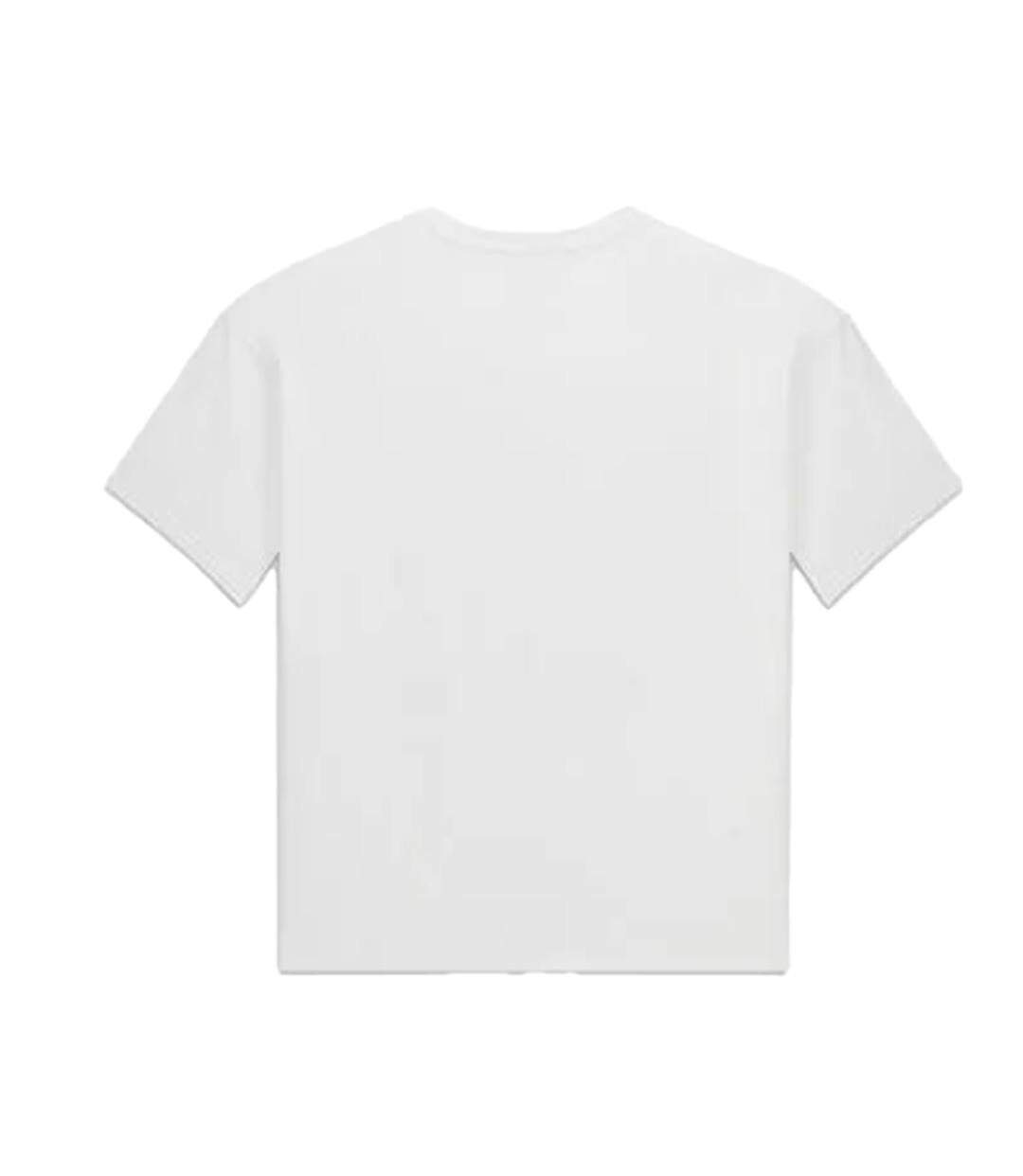 T-Shirt blanc/bleu homme converse seal-2
