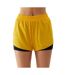 Short Style 2-en-1 Wss24tfshf497 Femme Jaune 4F-3