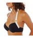 Haut de maillot push-up noir/ivoire Yéyé by Brigitte Bardot-2