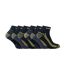 6 Pack Mens Cotton Anti Sweat Low Cut Work Socks for Steel Toe Boots-1