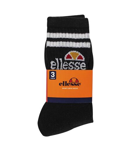 3 Pack Mens Vulloni Jacquard Logo Sport Socks