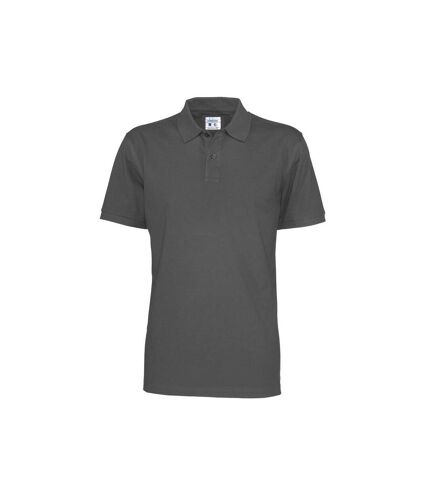 Clique Mens Pique Polo Shirt (Charcoal) - UTUB407