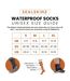 Mens & Ladies Waterproof Mid Length Socks with Hydrostop-3