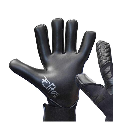 Unisex Adult Elite 3.0 Blackout Goalkeeper Gloves Black Blackout Precision