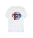 Disney Femme/Les femmes The Little Mermaid - T-shirt boyfriend en coton amusant (Blanc) - UTBI31050-1