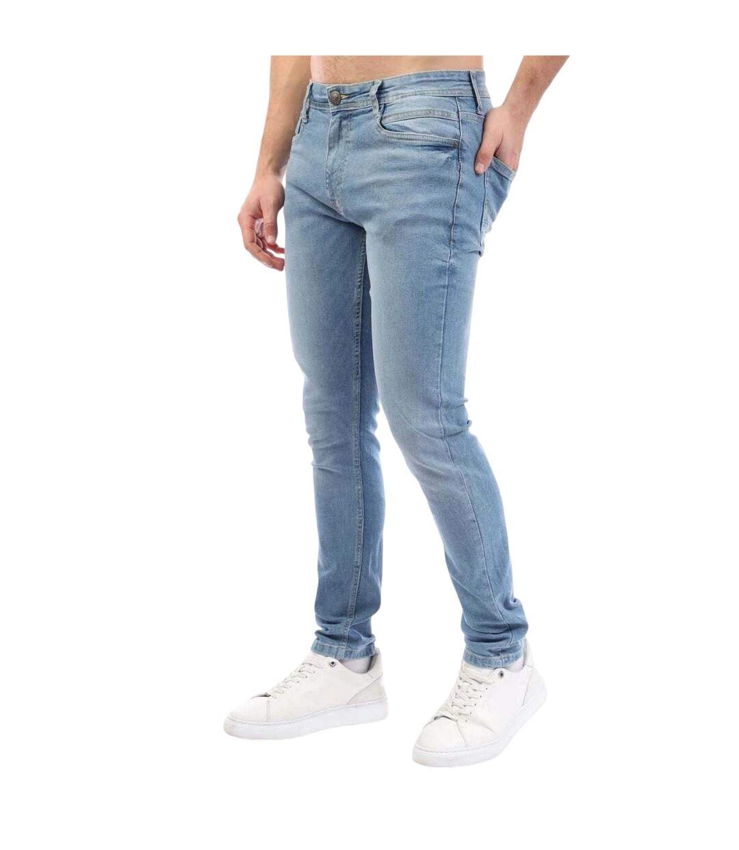 Jean Maylead Homme Bleu Duck And Cover-3