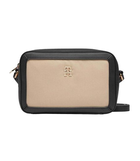 Sac À Main Femme Taille Unique Crème Noir Tommy Hilfiger