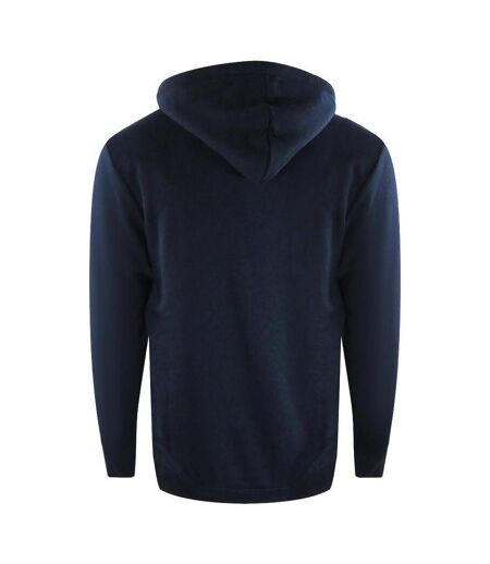 Sweat À Capuche Motif/style Logo Rectangulaire Femme Bleu Marine Foncé Blanc Love Moschino