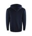 Sweat À Capuche Motif/style Logo Rectangulaire Femme Bleu Marine Foncé Blanc Love Moschino-2