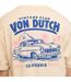 T-shirt homme col rond relax fit slub en jersey California Vondutch-4