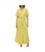 Robe jaune femme vero moda hart-1
