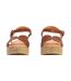 Sandales Compensées Cuir The Divine Factory Alénoa-5