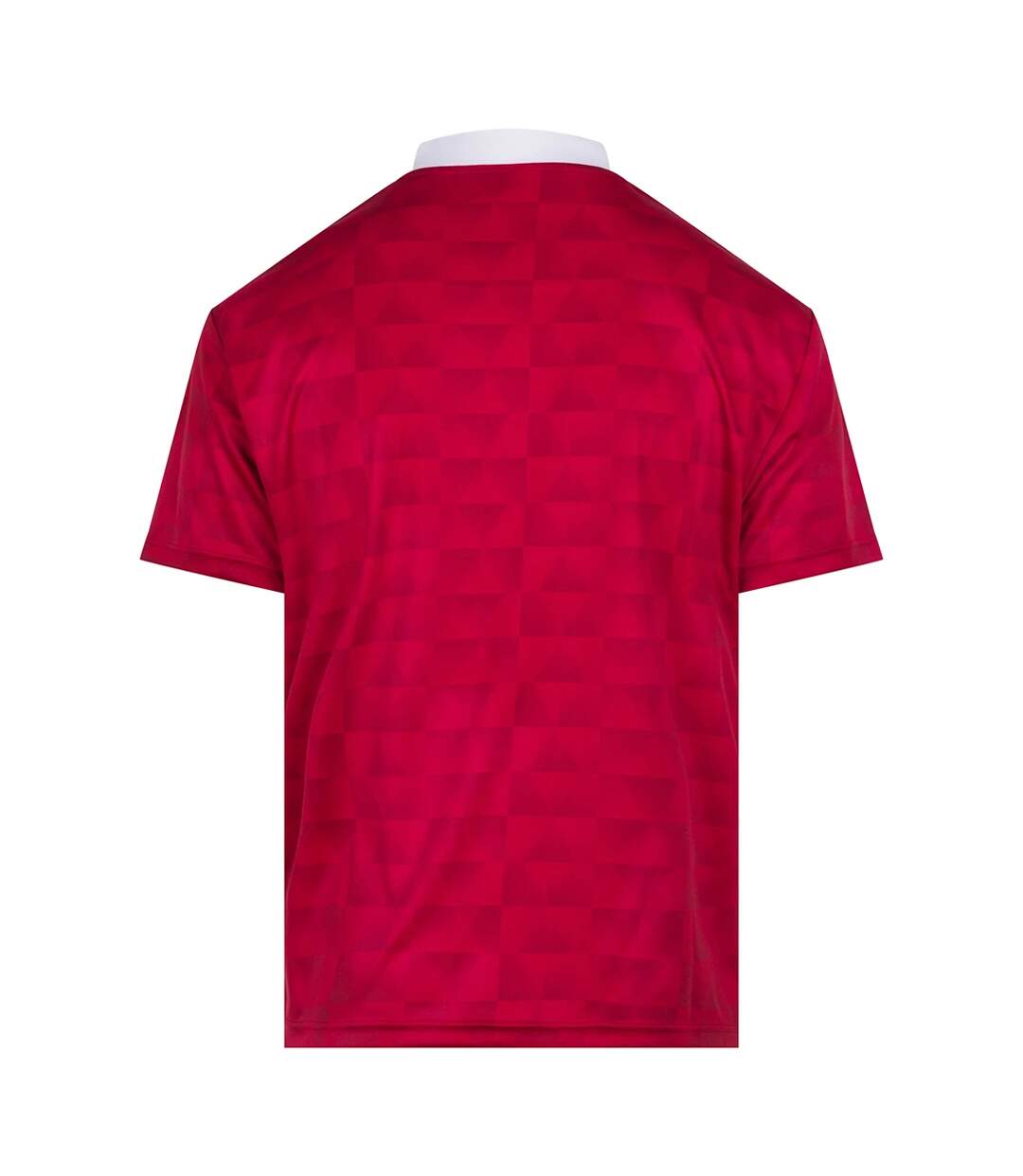 Mens Retro Sports Jersey Red White Just Cool-2