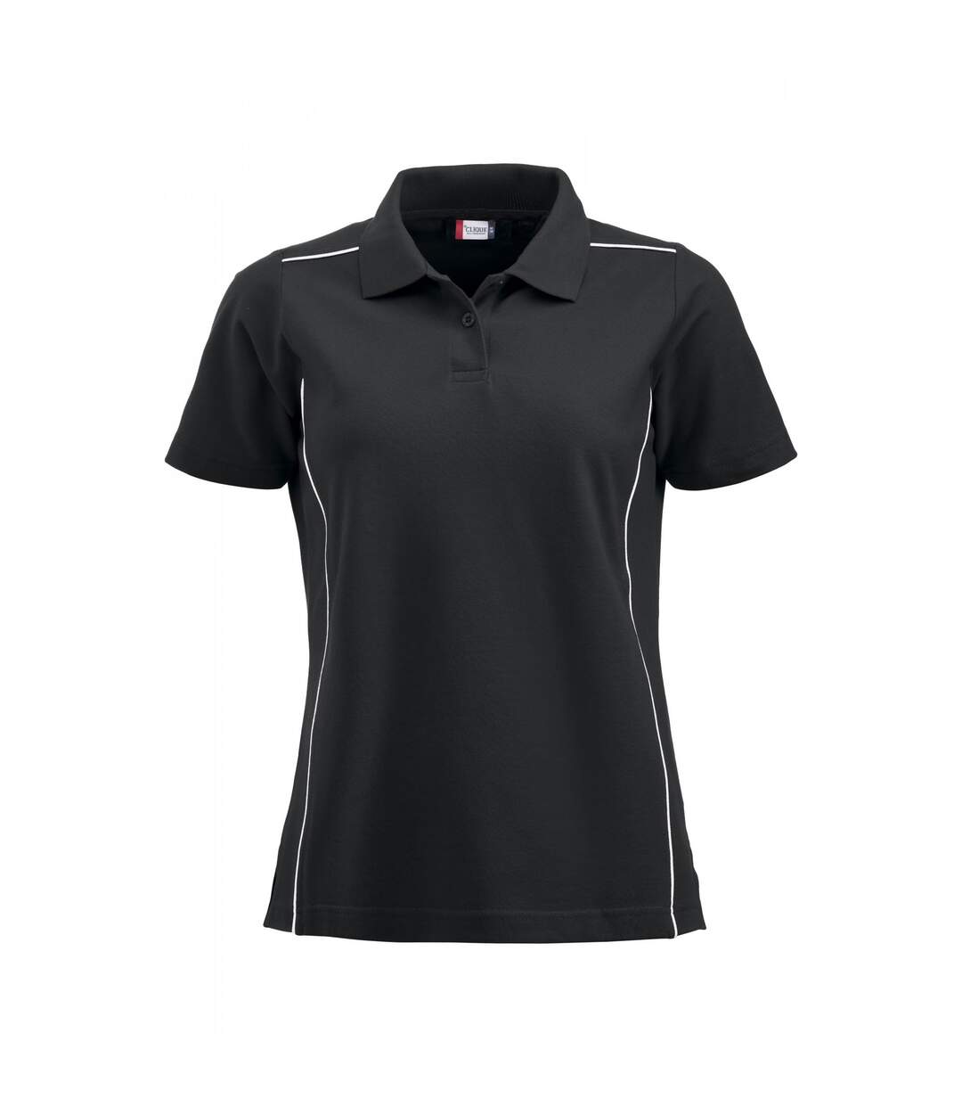 Polo new alpena femme noir Clique